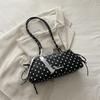 Sweet Polka Dot Underarm Bag - Trendy Casual Bag with Simple Design and Large Capacity, Single Shoulder Bag