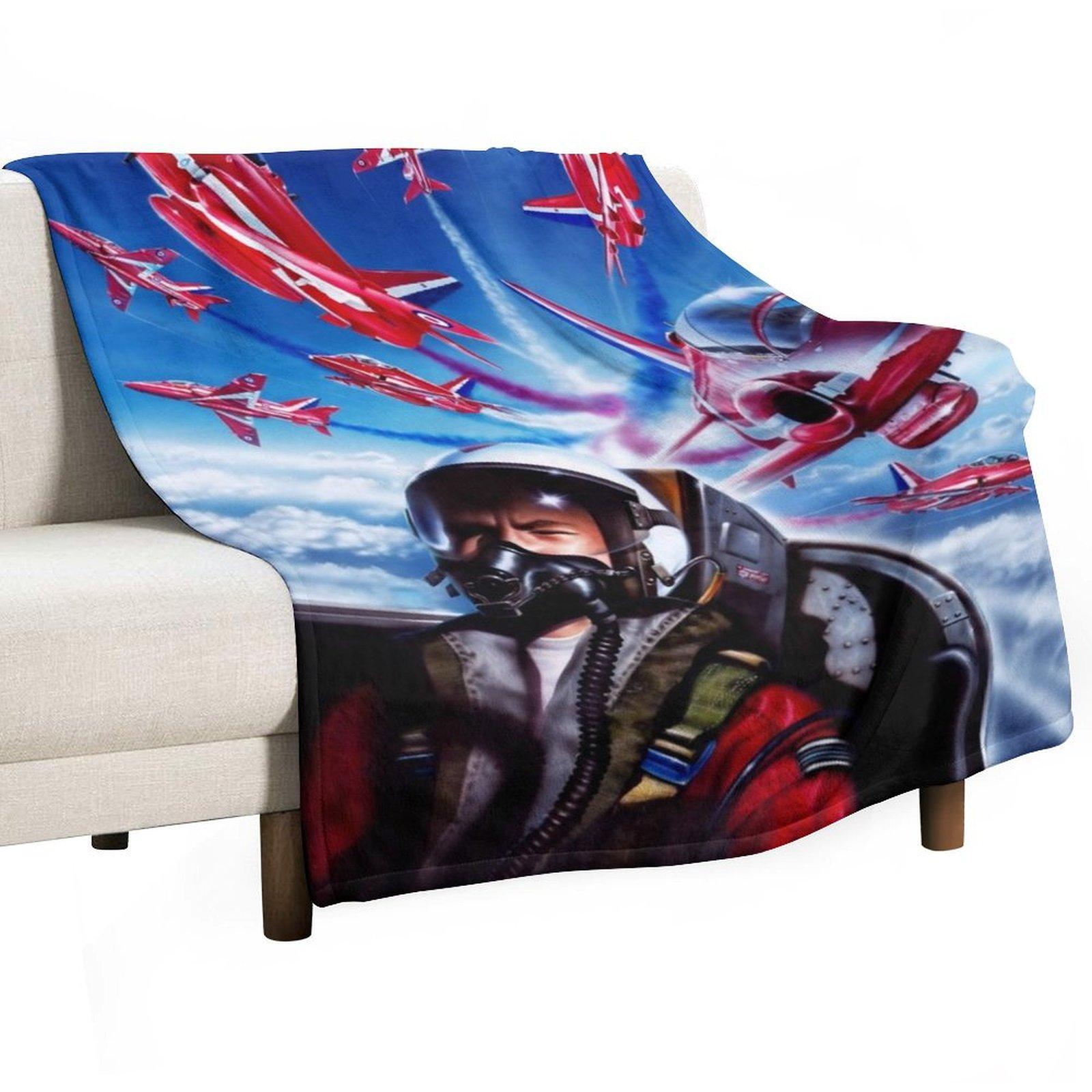 The Red Arrows Throw Blanket Designers Luxury Thicken Winter beds Thins Blankets 30x40in