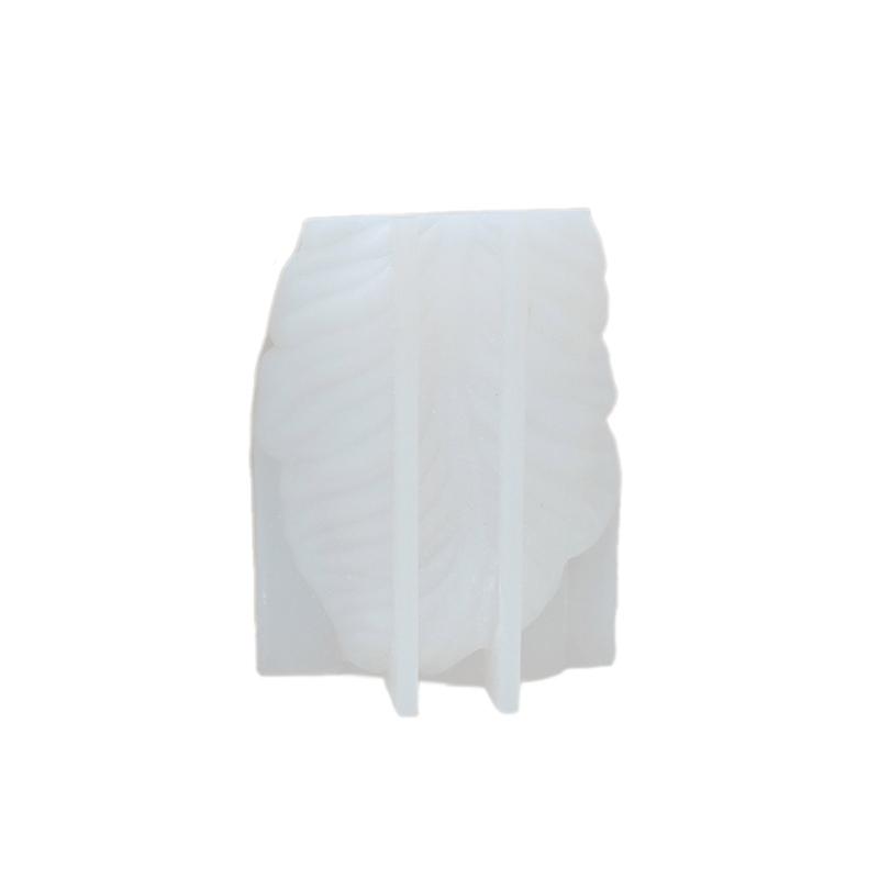 Concrete Moulds Plant Pots Mold Leaf Pattern Hand-making Silicone Molds Silicone  for Making Flowerpot Vase