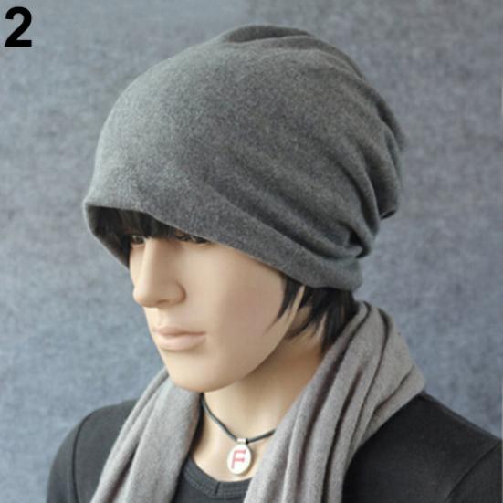 Women Men Fashion Winter Warm Crochet Knit Scarf Hip-Hop Cap Beanie Hat