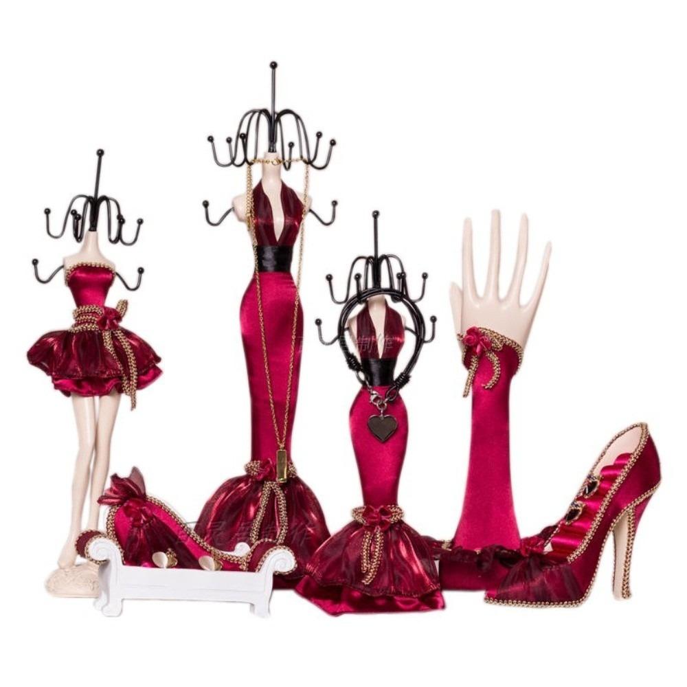 High-heeled Shoes Necklace Mannequin Display Stand  Jewelry Display