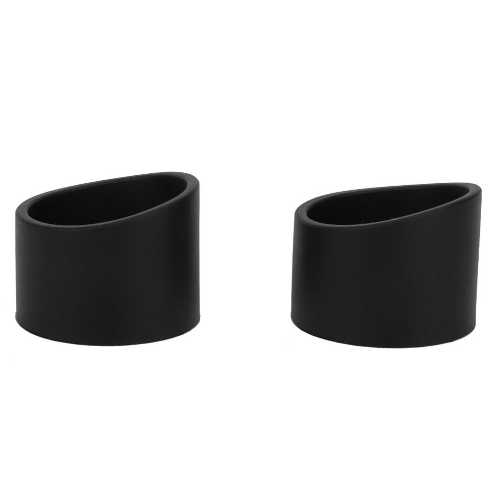 2 st 36 mm diameter gummiögonmussleskydd tillbehörsskydd för stereomikroskop (Sned vinkel)