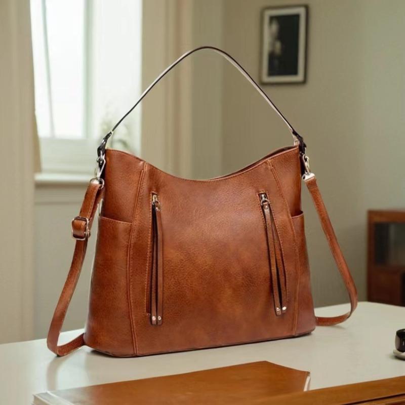 

ew handbag niche design high-end women s shoulder bag large capacity armpit bag
