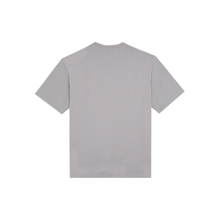 New Balance T Shirts Men's Gray Crew Neck Moderate Straight Fit AMT22364-SDE