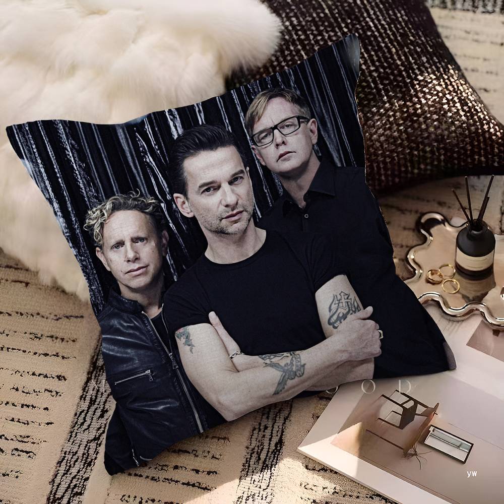 

Electronic Rock DDepeche Mode Pillow Cushion Cover Pillowcase Living Room Sofa Home Decor Customized 30x30 cm