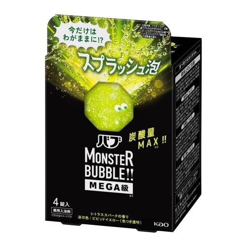 

Bub monster bubble mega splash foam 4 таблетки высококонцентрированная газированная соль для ванн содержит ингредиенты из горячих источников [квази-лекарство]