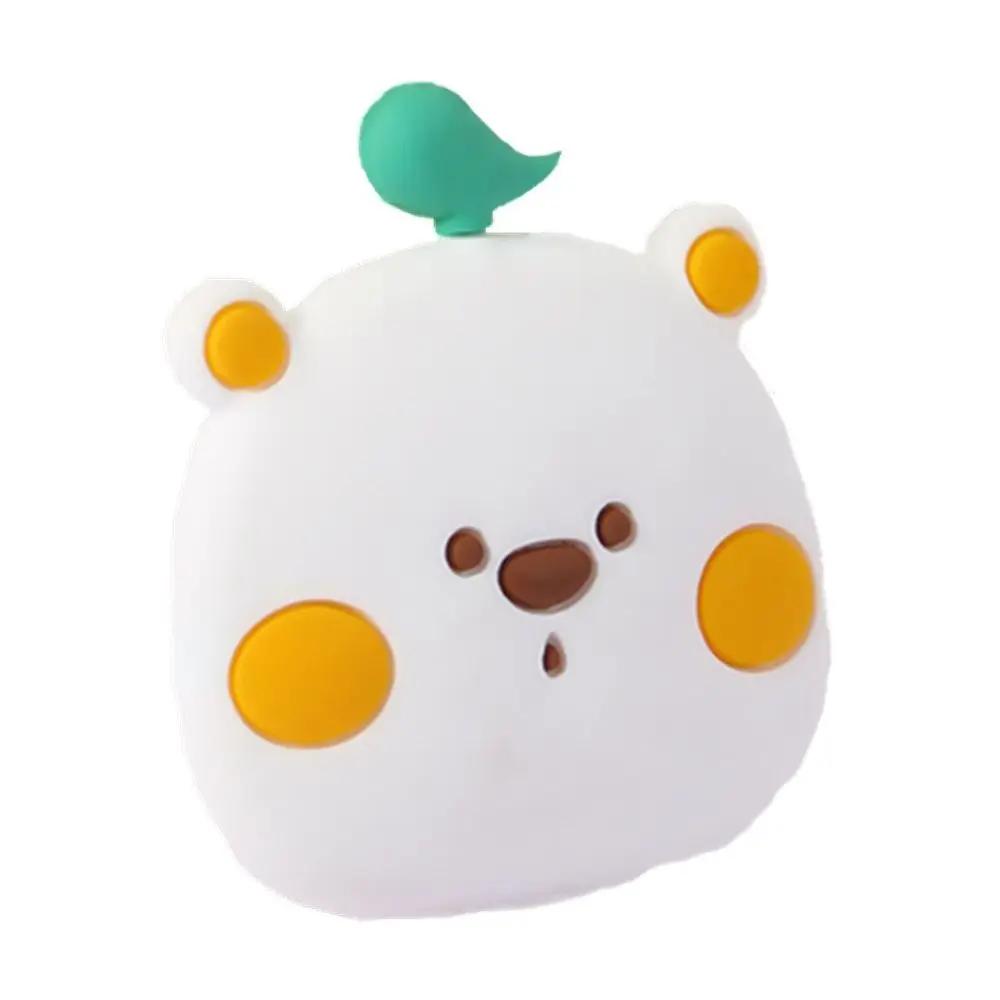 Self-adhesive Door Stopper Cute Shock Absorbent Anti-Shock Furniture Pad Silicone Cartoon Anti Collision Handle Bumper Pad Home