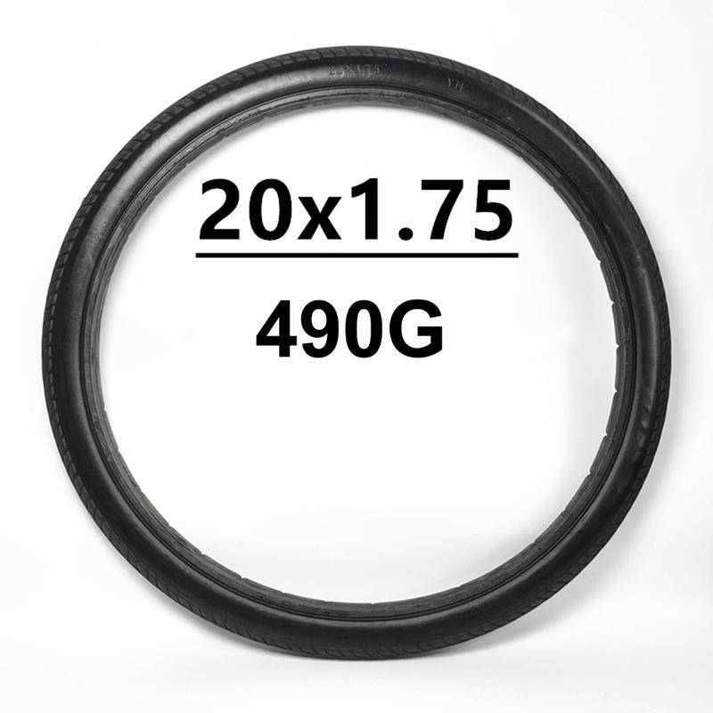 20x1.75 Bicycle Solid Tire Polyurethane Solid Outer Tire For 20inches Bike Trolley And Wheelchair Replacement Solid Tire