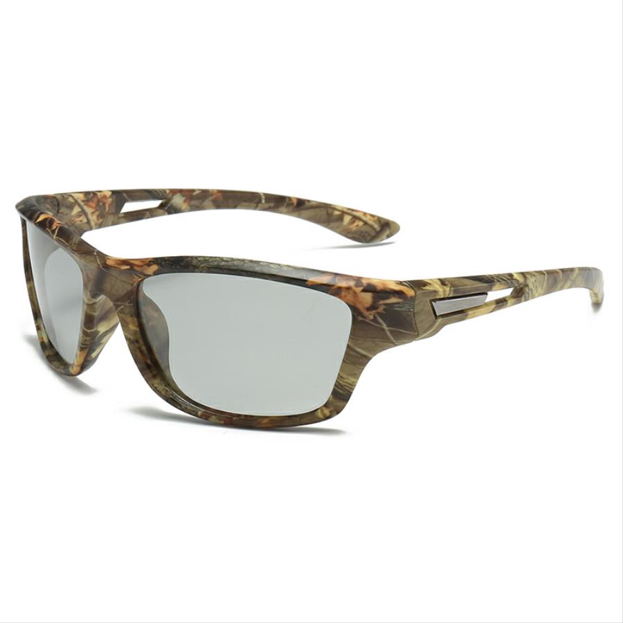 Photochromic Vintage Sunglasses UV400 for Men Women Sports Fishing Cycling Driving Mountaineering Chameleon Sun Glasses