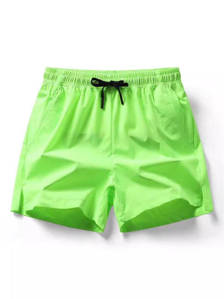 Men's Quick-Dry Ice Silk Running Shorts – Summer Casual Thin Fitness Shorts