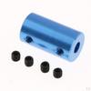 Parts Shaft Rigid Coupling Motor 4x Screws Blue