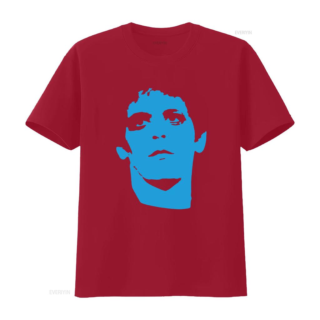 Maglietta Vintage Lou Reed The Blue Mask Per Stampa Artistica Rock Retrò Casual Vintage Leggermente Grafica Traspirante Unisex