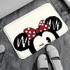 Cute M-Mickey Mouse Entry Door Floor Mat Festive Decorations Carpet Bathroom Anti-slip Mat Entrance Doormat
