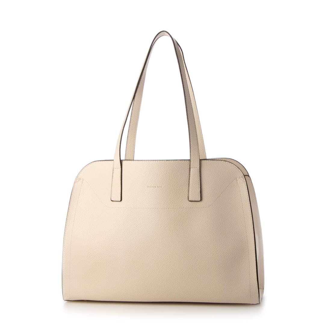 Женская легкая большая сумка-тоут Maison Vert, Ультралегкая, Много отделений, Цвет: Слоновая кость (33)