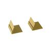Gold Silver Name Card Holder L Shape Price Tag Clip Elegant Tabletop Card Holder  Event Decoration