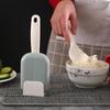 Stand-Up Automatic Opening Closing Rice Paddle Holder Non-Stick Rice Spoon Rest BPA Free Kitchen Tool for Restaurant Home Cooking Use