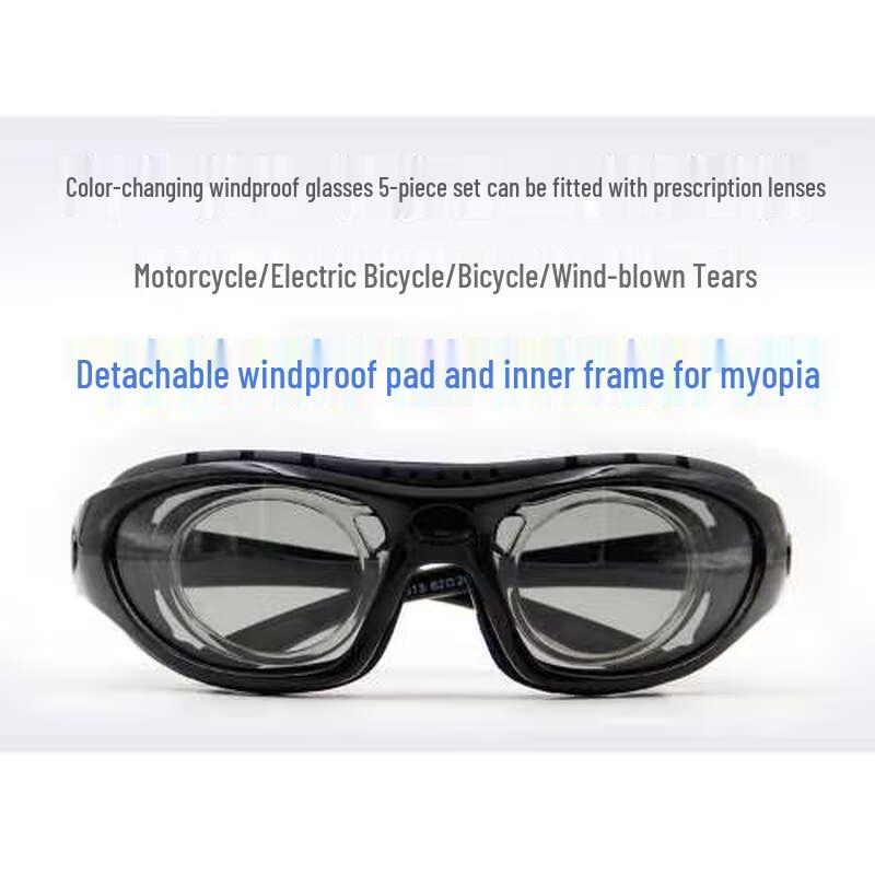 Miling Cycling Windproof Polarized Photochromic Sunglasses One Size