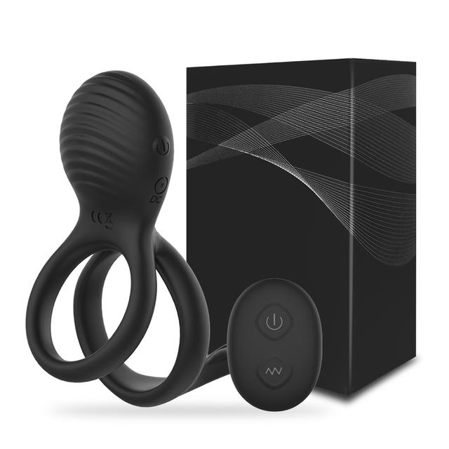 Men and Woman Wireless Remote Control Penis Rings Delay Ejaculation Cock Rings