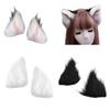 Plush Cat Ear Hair Clip Halloween Costume Cosplay Hairpin Theme Party Headdress