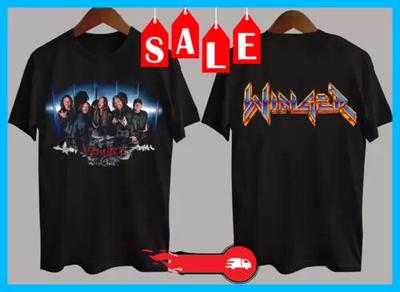 Winger Band Members T-Shirt Cotton Black Unisex