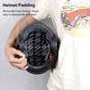 Helm Polsterung Schnell Trocknend Abnehmbares Innenfutter Kappe Absorption Helm Einsatz Schwamm Wasser für Motorrad