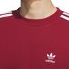 adidas Originals Adicolor FW24 Oversize Crew Retro Sportlich Locker Langarm College-Stil Rundhals-Sweatshirt Herren Sweatshirt Karmesinrot JN9789