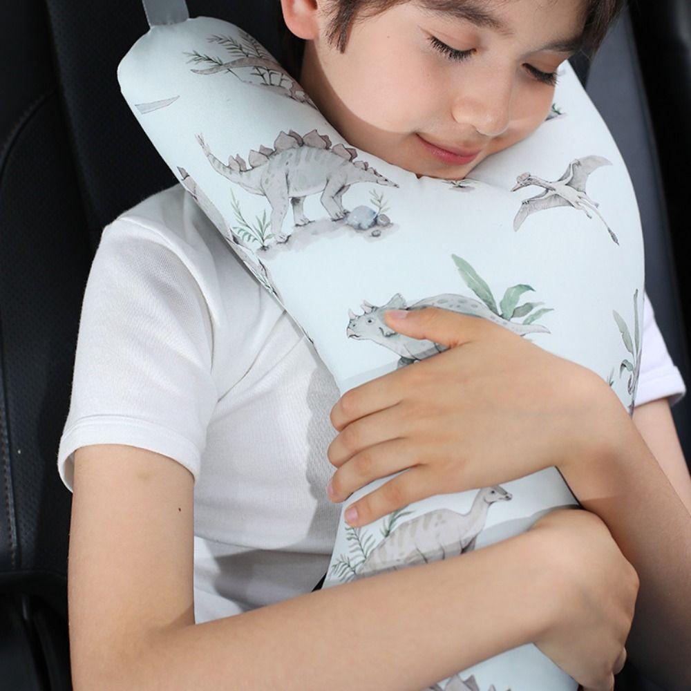 Cartoon Children's Car Sleep Headrest Y-shaped Car Seat Belt Cover Long Trips