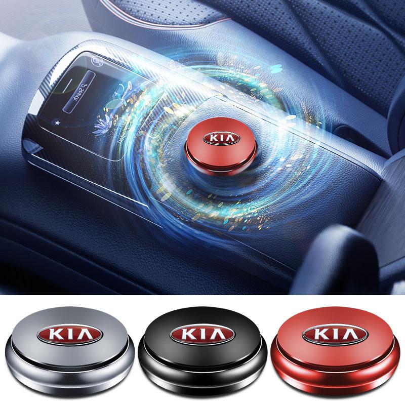1Pcs Alloy Car Interior Automobile Air Purifier Perfume For Kia Ceed Sorento Sportage Niro Optima Picanto Rio Morning Forte K8