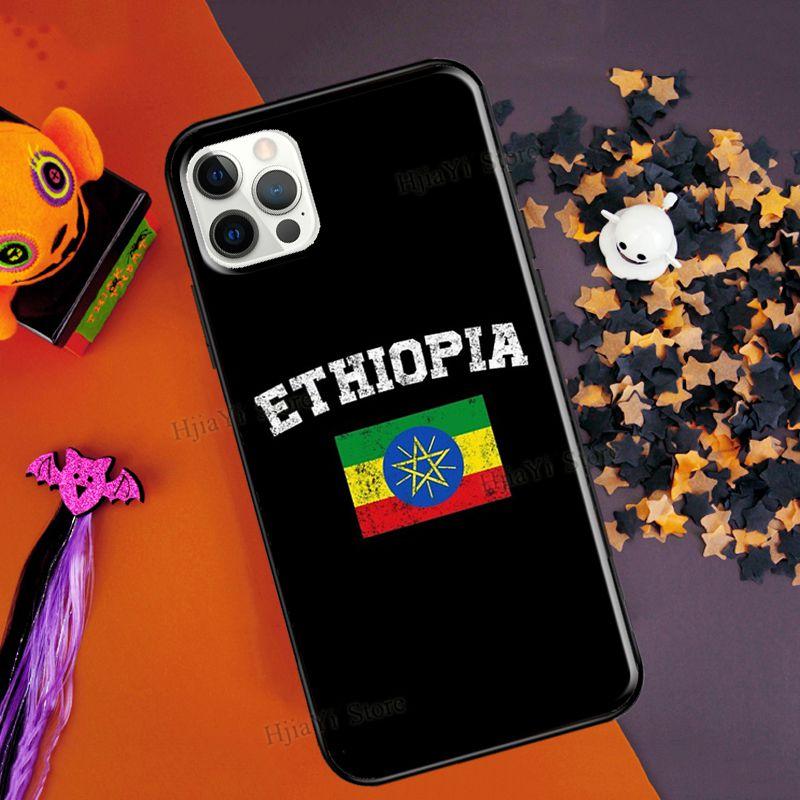 Ethiopia Flag For iPhone 11 Pro Max XS 8 7 Plus SE 2020 X XR Case For iPhone 13 12 Pro Max Mini Coque