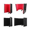 Broadcast Microphone Shield Adjustable Angle Broadcast Soundproof Microphone Isolation Shield Foldable