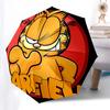 1pc Garfield Sticker Umbrella with Plastic Handle,Suitable for All Seasons Home Travel Outdoor UmbrellaFP057
