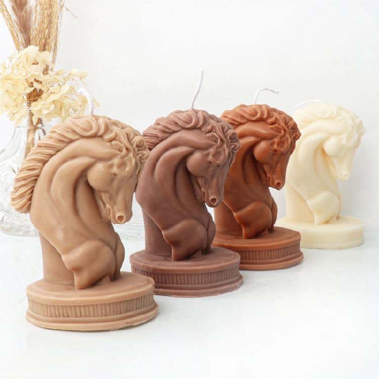 Unique Design Horse Candle Mold - High-Quality Silicone Mould Cake Baking Mold