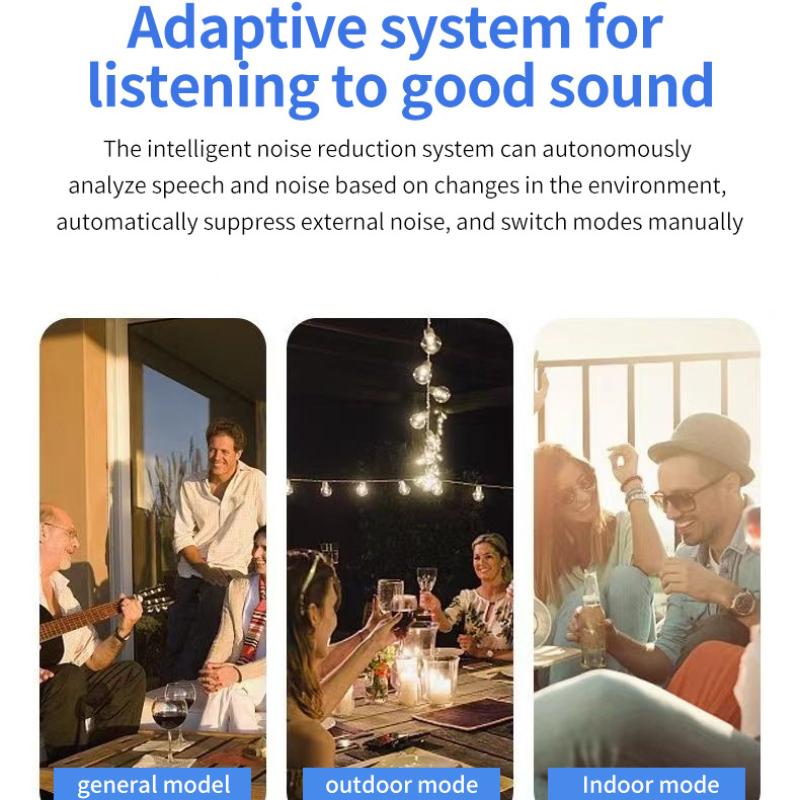 Multi Functional Portable Hearing Aid Auxiliary Headphones Digital Multi-channel Hearing Aid Headphones