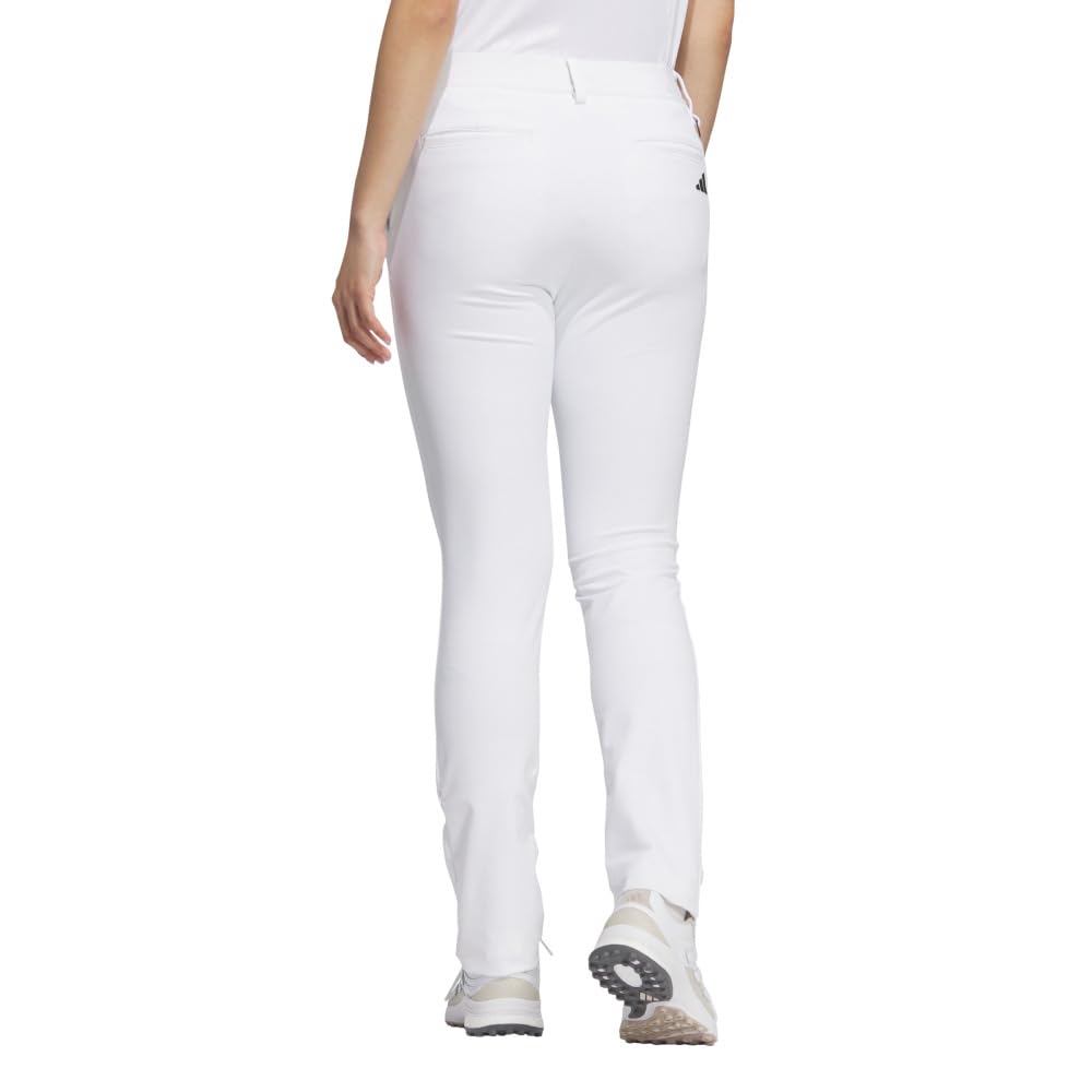 Adidas Golf EX STRETCH ACTIVE Golf White Water-Repellent Pants, Women's,