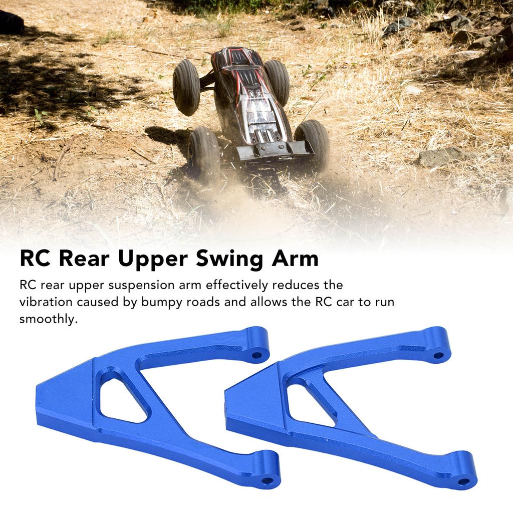 1 Pair RC Rear Upper Suspension Arm Aluminum Alloy RC Rear Upper Swing Arm for   Slash4  1Celsius16 RC Cars