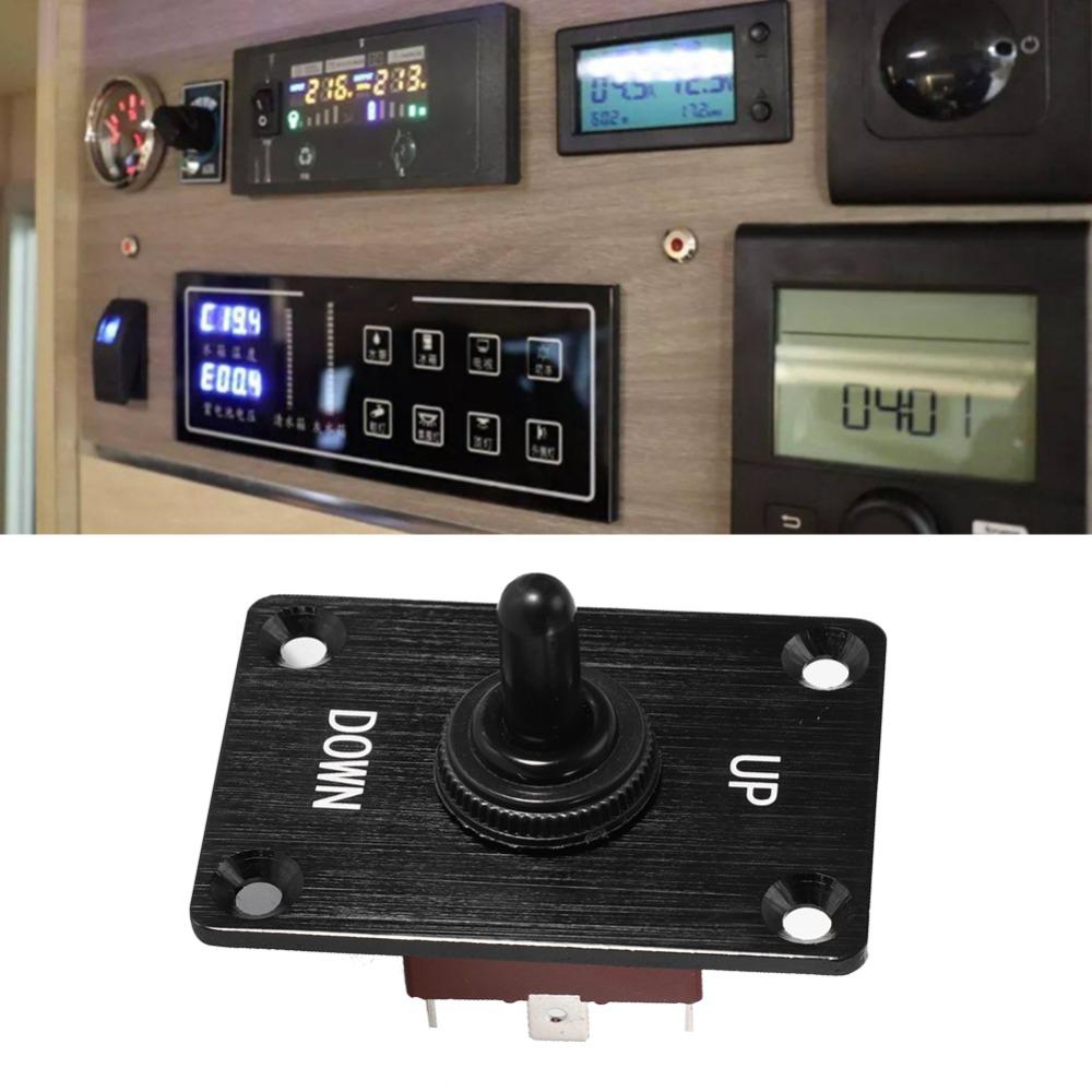 Waterproof Cap Windlass Control Panel Aluminum Control Trim Switch Momentary Switch Panel Boat