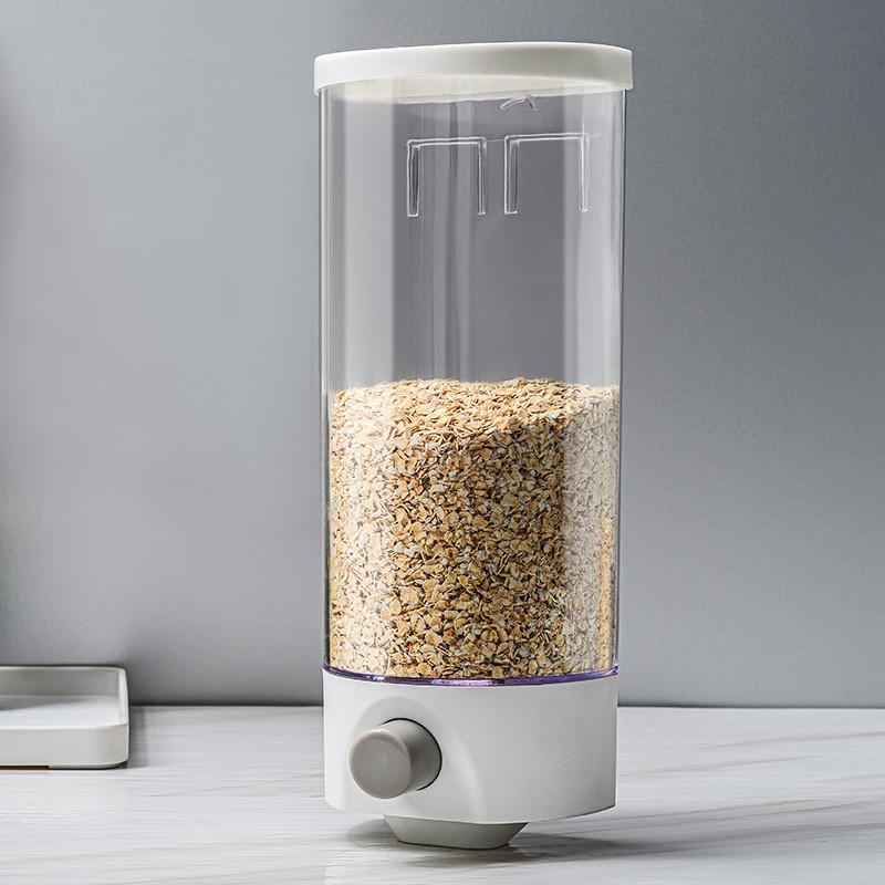 Sagit Kitchen,Food,Storage,Easy,Press,Container,Cereal,Dispenser,Wall,Mounted