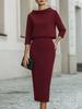 Oversized Sexy Bodycon Dress and Top Set - New Arrivals for