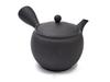 Y4035 Tokoname Ware Purple Clay Smoked Made In Japan Pot-shaped Teapot, 380cc, (purple)