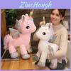 Adorable Pink And White Unicorn Plush Toy For Cozy Sleeping And Birthday Gifts For Girls