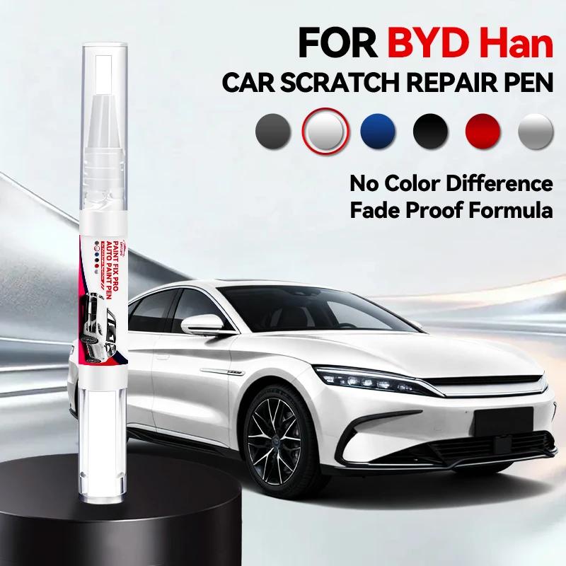 Car Accessories For BYD Han Car Paint Repair Pen Touch Up Scratch Remover DIY Auto Accessories Black Grey White Blue