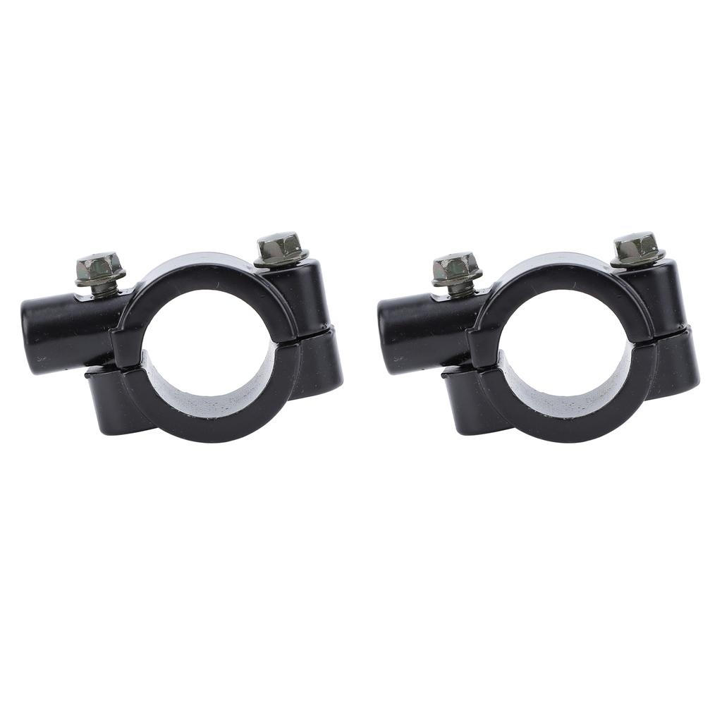 2PCS 25mm Motorcycle Handlebar Mirror Mount Holder Clamp Bracket Adapter Universal for Motorbike ATV Scooter Project