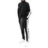 Men's Turtleneck Casual Sportswear Trendy Suit Zipper Jacket Trousers Suit