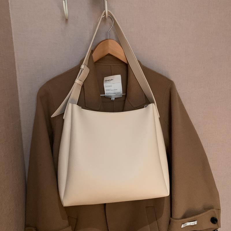 Big Bag Women's New Casual Women's Bag Mother and Child Tote Bag Large Capacity Simple Bucket Bag Women's Bag
