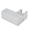 Square Shower Head Holder Wall Mount Shower Bracket Sturdy Handheld Shower Holder  Hotel Bathroom