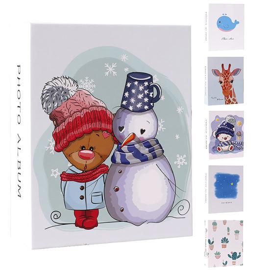 Transparent Page Anti-aging Photo Album Fabric Dust-proof Beautiful Family Photo Book for Photograph