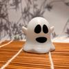 Luminous LED Candle Light Plastic Ghost Hanging Ornament Halloween Ghost Lamp  Haunted House