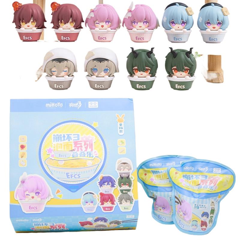 Genuine MiHoYo Honkai Star Rail Instant Noodle Series Stackable Blind Bag Trendy Collectibles Anime Gifts Toy