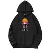 Pilot Alphabet Airplane Aviator Pilot Graphic Hooded Sweatshirts Cotton Long Sleeves Essentials Printed Sweater Pullover Hoodies