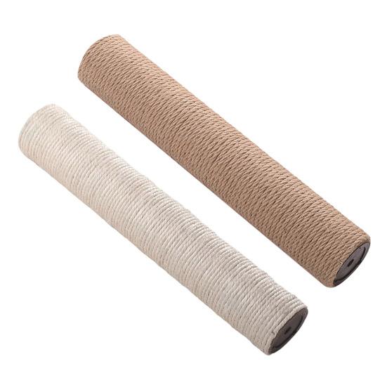 Katteskrapestolpe Kattetre Erstatningsstolpe Sisal Klatre- og Strekkestolpe med 8 mm Bolter for Hjem Innendørs Katter Kattunger Mosjon og Lek